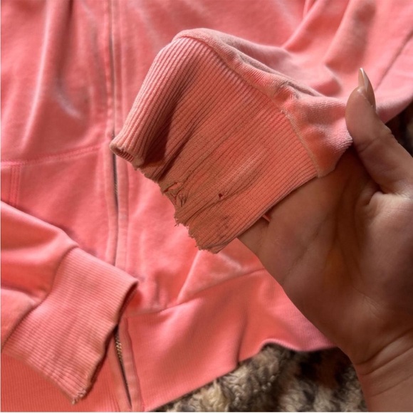 PINK Victoria's Secret Pink Zip-Up Hoodie - Picture 3 of 7